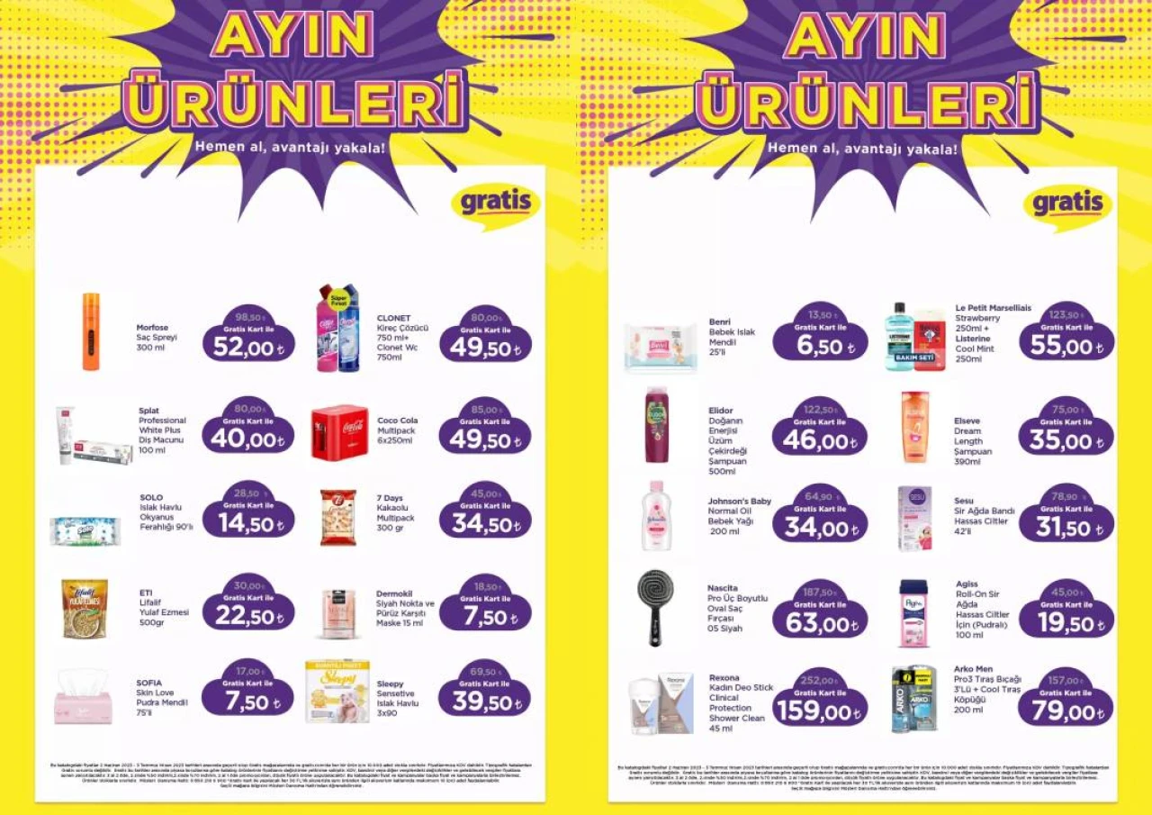 Gratis'de Saç Boyaları 48 TL, Plaj Çantası 49 TL Satışta.. Gratis Haziran 2023 Aktüel Katalog 21